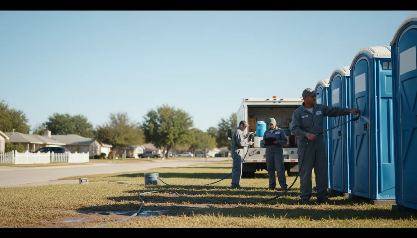 Long-Term Portable Toilet Rental in Benedict, KS near me